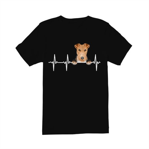 Funny Dog Heartbeat For Wire Fox Terrier